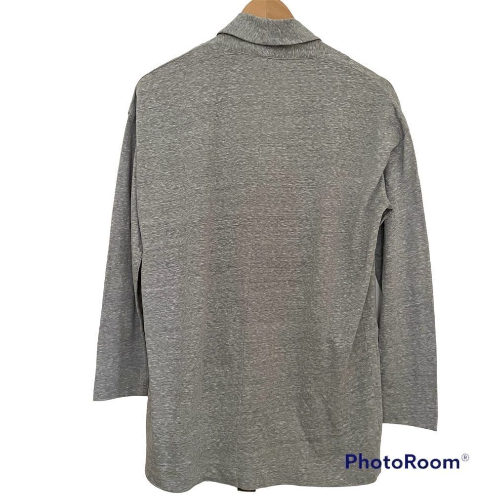 J.Crew Open Shawl Cardigan, Grey - Picture 4 of 7